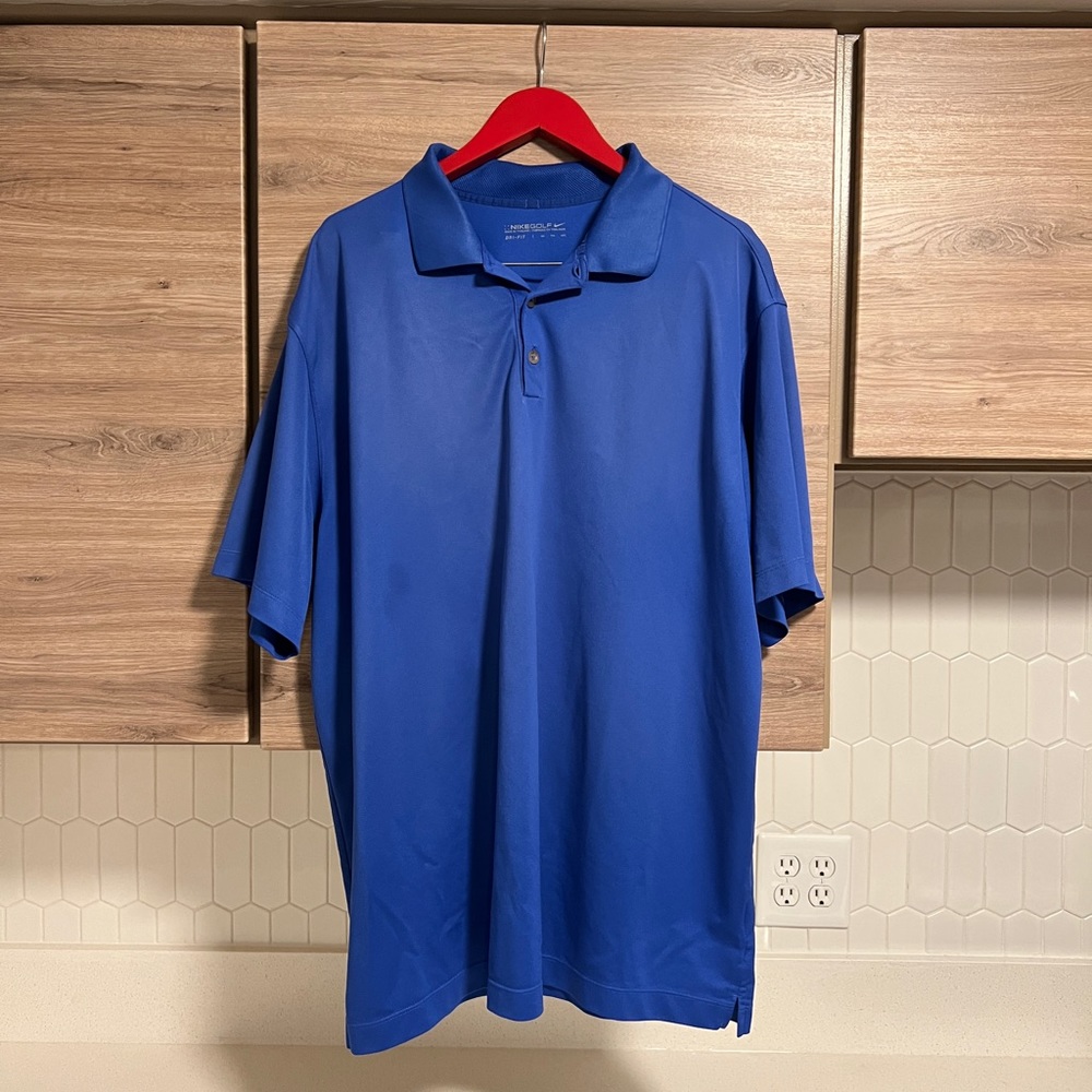 Nike Golf Dri-Fit Polo Short Sleeve Collared Shirt Men’s XXL